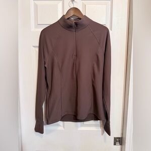 90 Degree By Reflex Women's Quarter Zip Long Sleeve Top